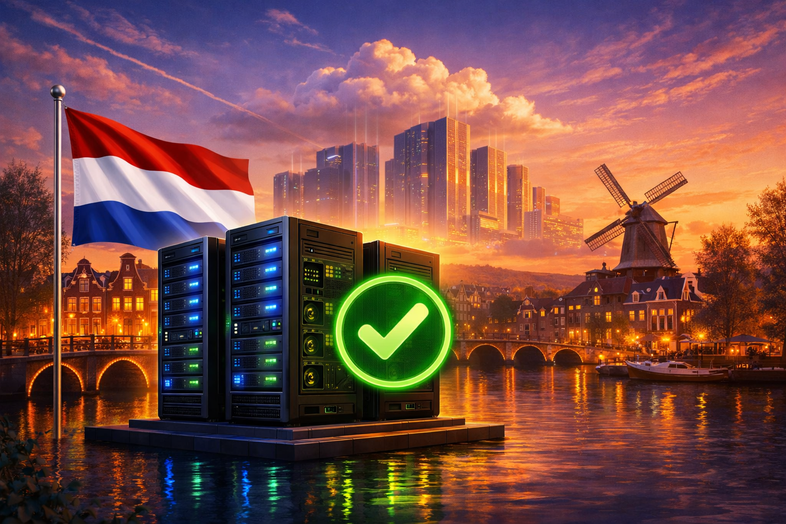 VPS в Нидерландах снова доступны к заказу